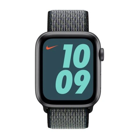 Apple Nike Sport Loop Cinturino per Apple Watch 38mm 40mm World Indigo Lime Blast
