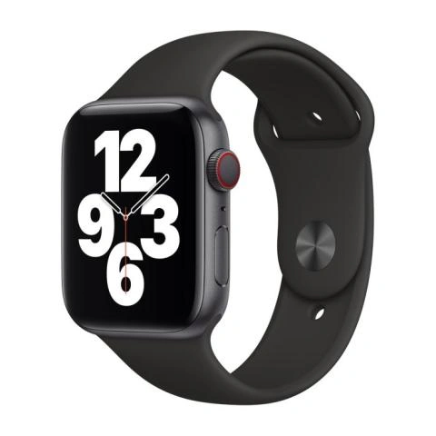 Apple Sport Band Cinturino per Apple Watch 42mm 44mm 45mm 49mm Black