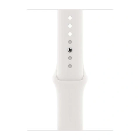 Apple Sport Band Cinturino per Apple Watch 42mm 44mm 45mm 49mm White