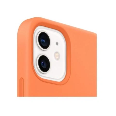 Apple Cover MagSafe in Silicone per iPhone 12 Mini Kumquat