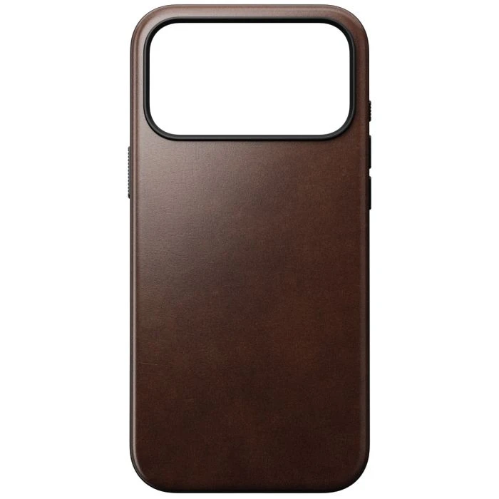 CoverStyle LeathSoft PRO Per IPhone 17 Pro Max – Cover In Pelle Sintetica Nera, Compatibile MagSafe, 1.5mm