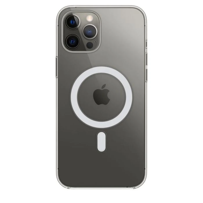 Custodia ORDA Per IPhone 12 Pro Max, Magnetica MagSafe, Trasparente Opaca Antigraffio, Antiurto Sottile - Colore Nero