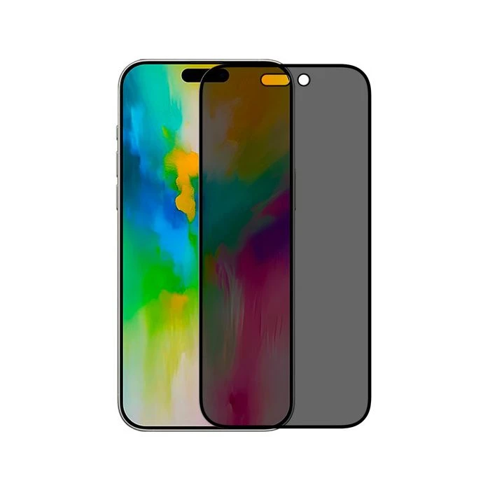 MOCOLL Privacy Pellicola Protettiva in Vetro Temperato per iPhone 16 Pro Max | 9H Anti-Spia Custodia per Installazione Facile | Protezione Schermo Antiurto, Antigraffio e Antimpronta | Kit da 2 Pezzi