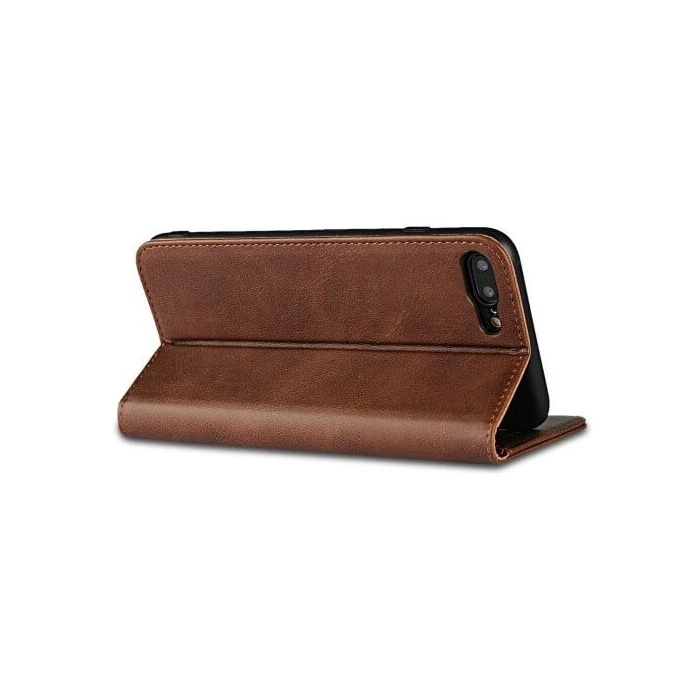 Custodia Portafoglio In Pelle Antiurto Per IPhone 7/8/SE 2a/3a Gen - Flip Cover Nera