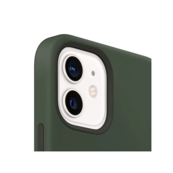 AK Custodia per iPhone 12 Cover in Silicone Liquido Ultra Sottile con