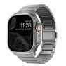 Nomad - Cinturino in Titanio per Apple Watch 42mm / 44mm / 45mm / 49mm - Argento sticky