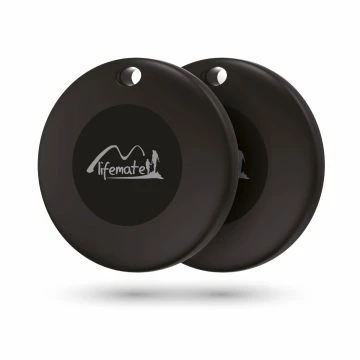 Lifemate Life Tag Duo - Trova oggetti compatibile con iOS o Android, confezione da 2