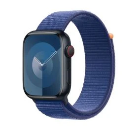 Apple Sport Loop - Cinturino per Apple Watch 42mm / 44mm / 45 mm / 45mm / 49mm Ocean Blue