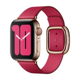 Apple Modern Buckle - Cinturino per Apple Watch 38mm / 40mm / 41mm / 42mm - Raspberry