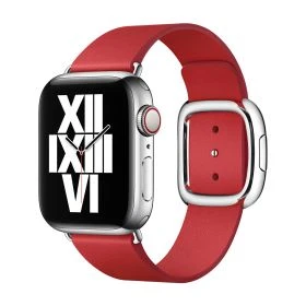 Apple Modern Buckle - Cinturino per Apple Watch 38mm / 40mm / 41mm / 42mm - Scarlet