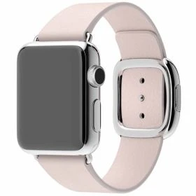 Apple Modern Buckle - Cinturino per Apple Watch 38mm / 40mm / 41mm / 42mm - Small - Soft Pink