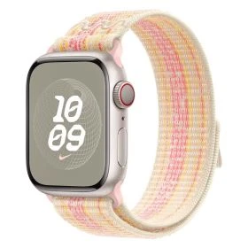 Cinturino Apple Nike Sport Loop per Apple Watch 40/41/42 mm Starlight / Rosa