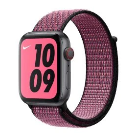 Apple Nike Sport Loop - Cinturino per Apple Watch 44mm / 45mm / 46mm / 49mm - Pink Blast / True Berry