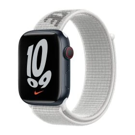 Apple Sport Loop - Cinturino per Apple Watch 38mm / 40mm / 41mm / 42mm - Summit White