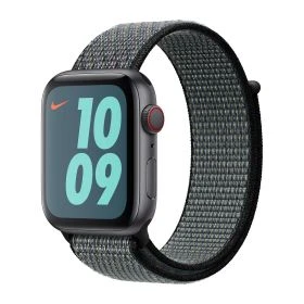 Apple Nike Sport Loop - Cinturino per Apple Watch 44mm / 45mm / 46mm / 49mm - World Indigo / Lime Blast