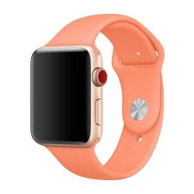 Apple Sport Band - Cinturino per Apple Watch 38mm / 40mm / 41mm / 42mm / 41 mm - Peach