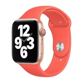 Apple Sport Band - Cinturino per Apple Watch 44mm / 45mm / 46mm / 49mm - Pink Citrus