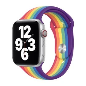 Apple Sport Band - Cinturino per Apple Watch 44mm / 45mm / 46mm / 49mm - Pride Edition