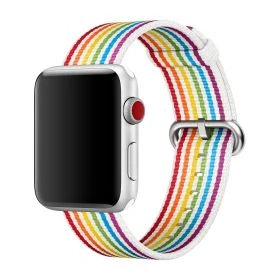 Apple Woven Nylon - Cinturino per Apple Watch 38mm / 40mm / 41mm / 42mm - Pride Edition
