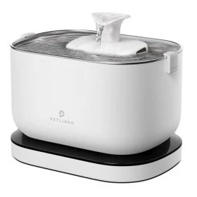 Petlibro - Fontana d'acqua Dockstream a batteria - Bianco