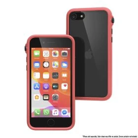 Catalyst - Custodia Protettiva per iPhone SE (2a e 3a generazione) / iPhone 7 e 8 - Corallo