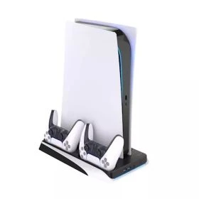 FIXED - Stazione multifunzionale per PS5 - Nero / Bianco