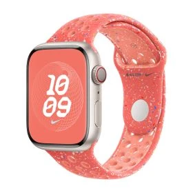 Apple Nike Sport - Cinturino per Apple Watch 44mm / 45mm / 46mm / 49mm - Magic Ember S/M