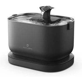 Petlibro Dockstream Fontana Automatica Wireless per Animali Domestici, Nera