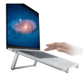 Rain Design MStand360 – Supporto Girevole Per Laptop In Alluminio, Colore Midnight, Ergonomico