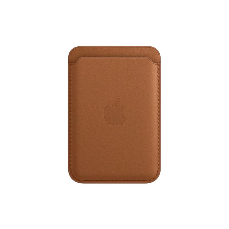 Apple - Porta carte di credito MagSafe per iPhone - Cuoio