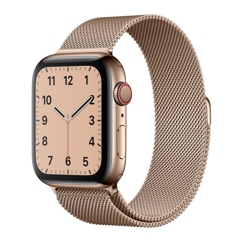 Apple Milanese Loop - Cinturino per Apple Watch 42mm / 44mm / 45mm / 49mm Gold (1a gen)