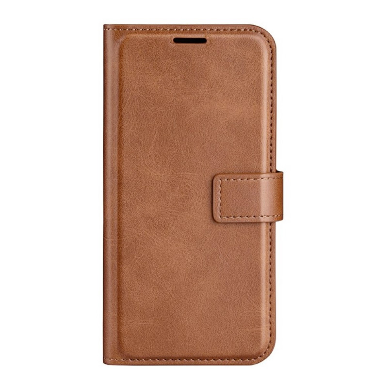 Casecentive - Cover a portafoglio in pelle per iPhone 14 Pro - Marrone
