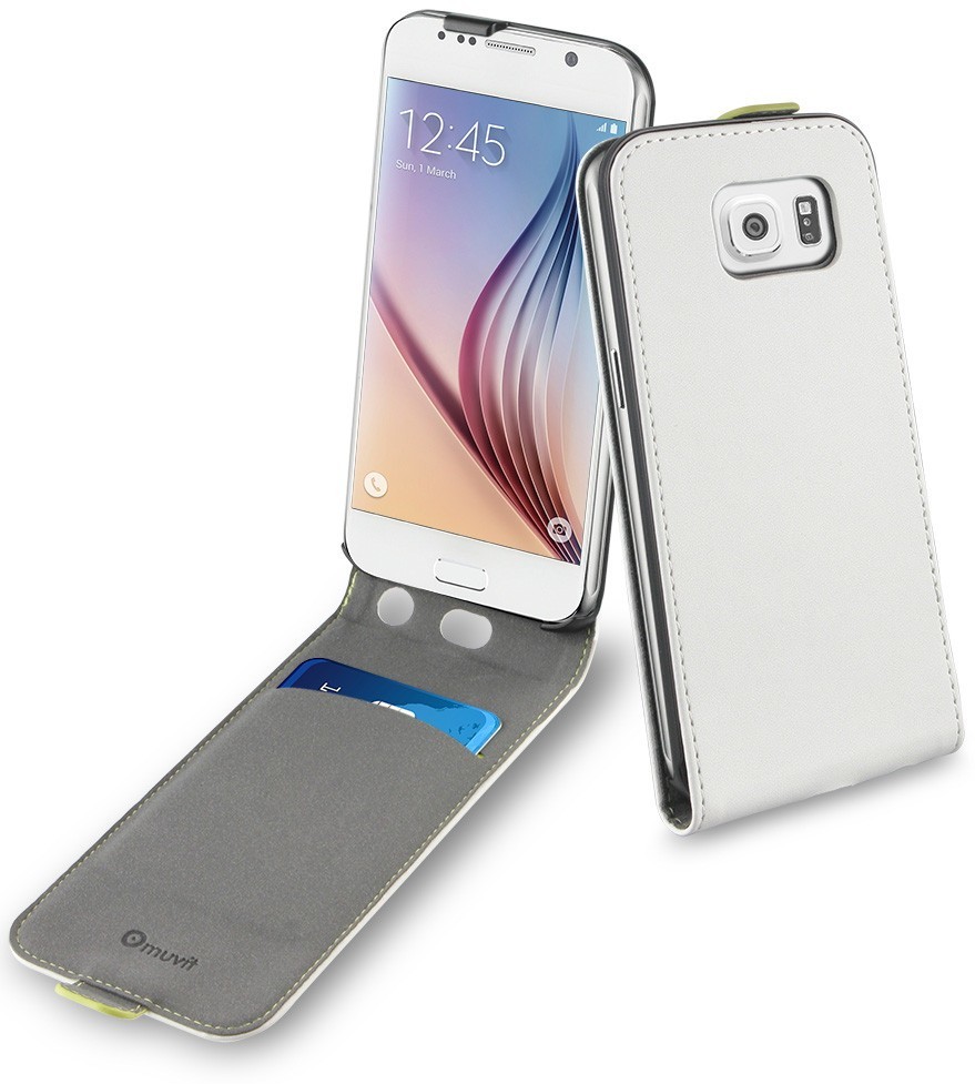 bende meel Heiligdom Muvit Slim Case Galaxy S6 wit - ✓ Snel in huis - ✓ Goedkoop