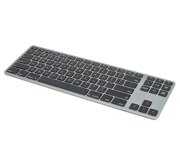 Matias Draadloos Toetsenbord US QWERTY zonder Numpad voor MacBook space grey