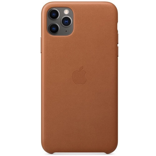 Apple - Cover in pelle per iPhone 11 Pro - Saddle Brown