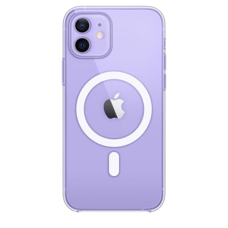 Apple - Cover MagSafe per iPhone 12 / 12 Pro - Trasparente