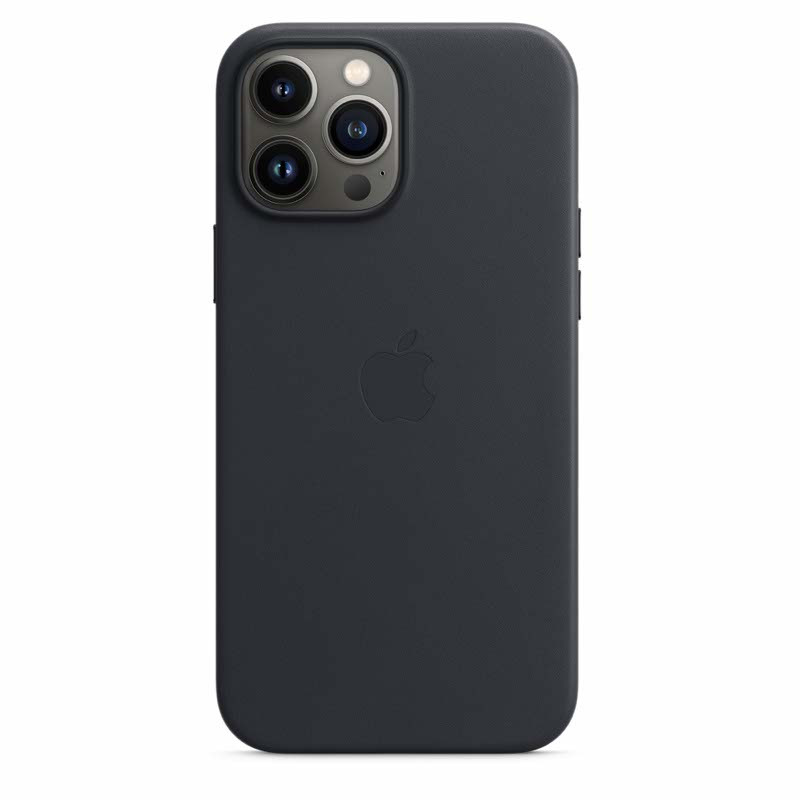 Apple - Cover in pelle per iPhone 13 Pro Max - Nero