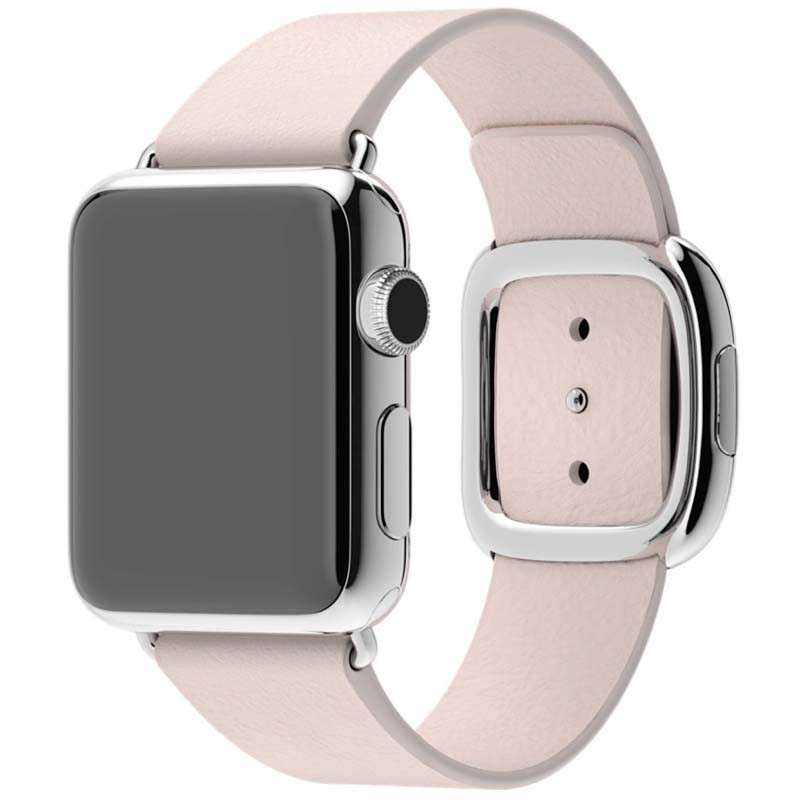 Apple Modern Buckle - Cinturino per Apple Watch 38mm / 40mm / 41mm - Medium - Soft Pink