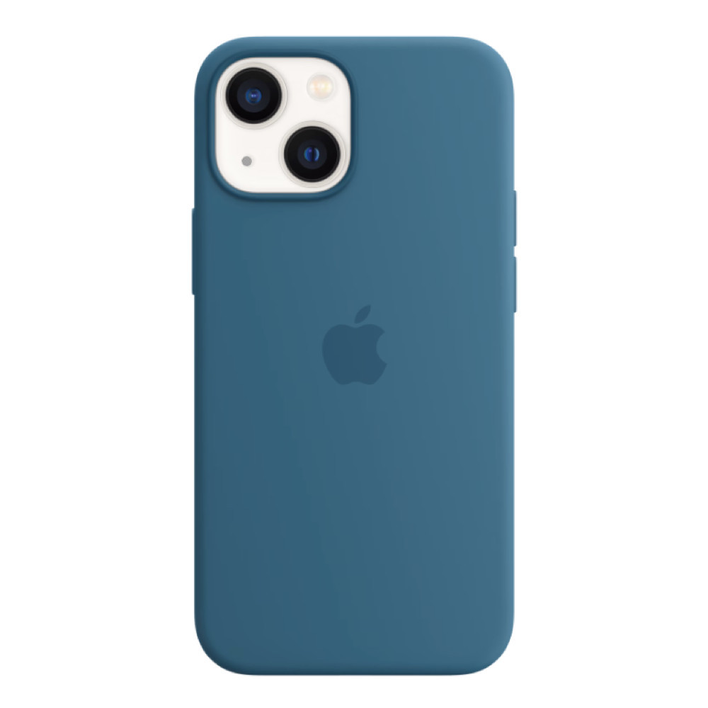 Apple - Cover MagSafe in silicone per iPhone 13 Mini - Blue Jay