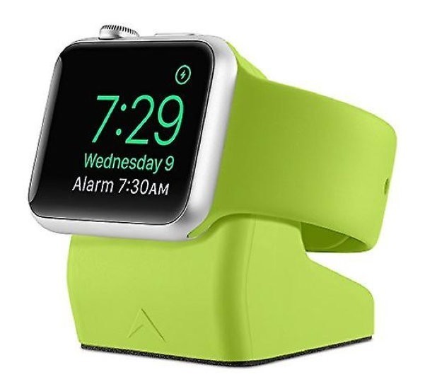 Casecentive - Dock di ricarica Apple Watch 1 / 2 / 3 / 4 - Verde