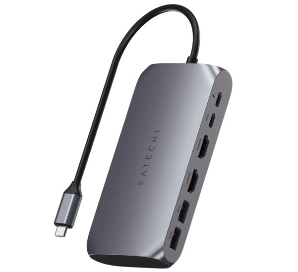 Satechi Aluminium USB-C Multimedia Adapter M1 grey