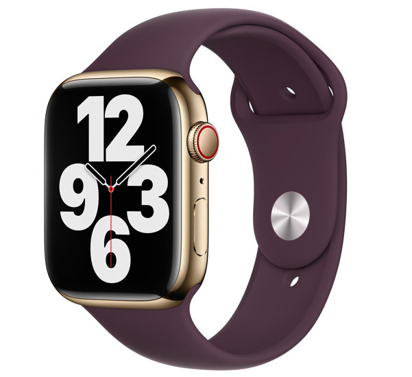 Apple Sport Band - Cinturino per Apple Watch 42mm / 44mm / 45mm / 49mm - Dark Cherry
