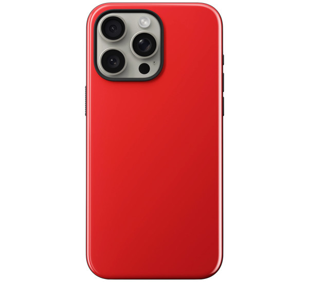 Nomad Sport Case Magsafe iPhone 15 Pro red
