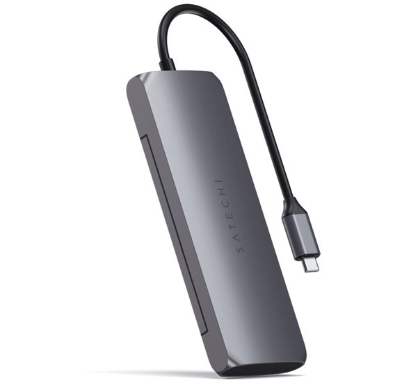 Satechi - Hub USB-C con slot per SSD - Space Grey