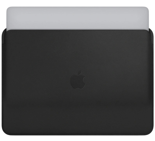 Apple - Custodia in pelle per MacBook Pro 15'' (2016 - 2019) - Nero