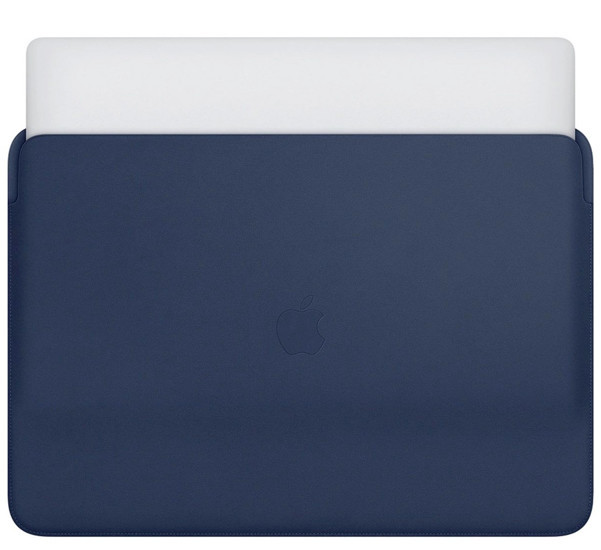 Apple - Custodia in pelle per MacBook Pro 15'' (2016 - 2019) - Blu