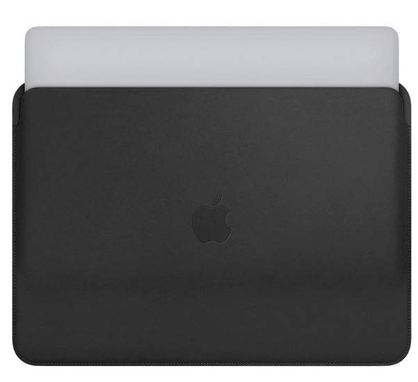 Apple - Custodia in pelle per MacBook 16'' - Nero