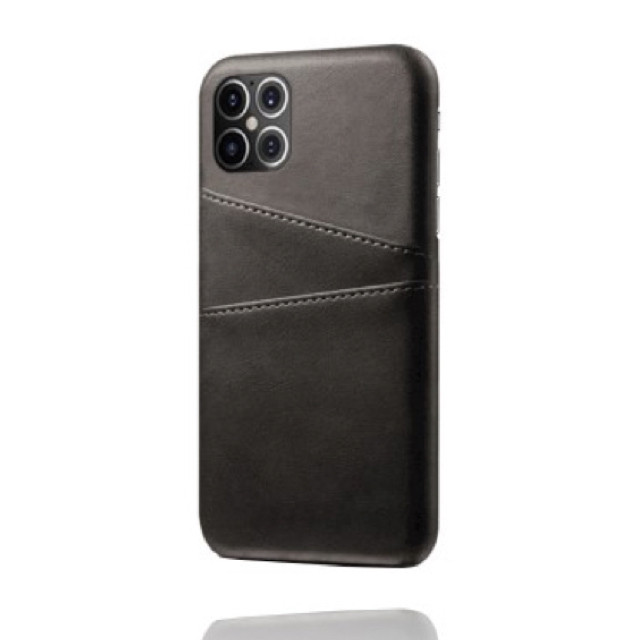 Casecentive Leren Wallet - Cover per iPhone 12 Pro Max - Nera