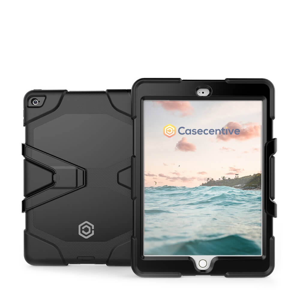 Casecentive Ultimate - Case per iPad Air 2 - Nero