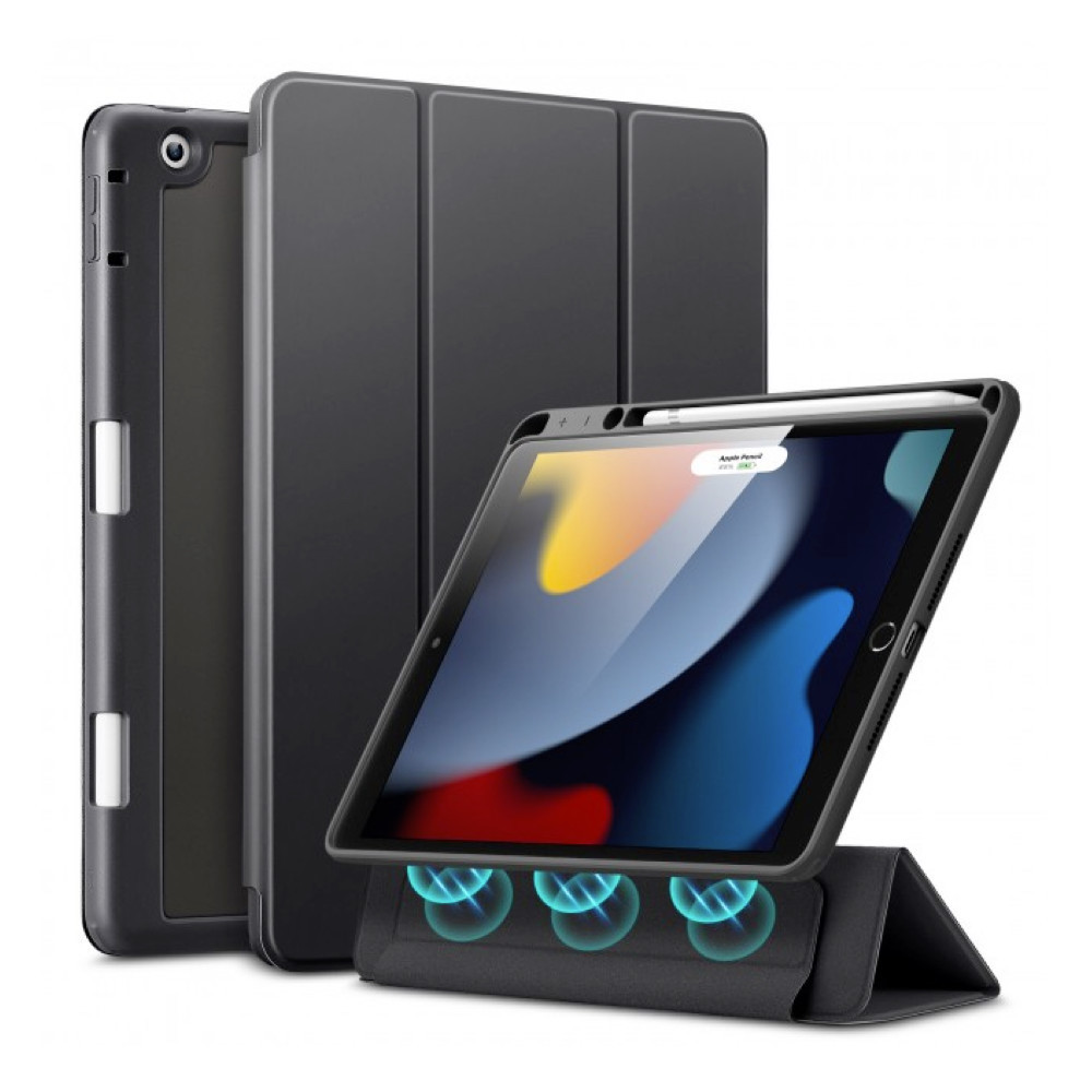 ESR - Case Rebound Hybrid Pro per iPad 10.2 (2019/2020/2021) - Nero